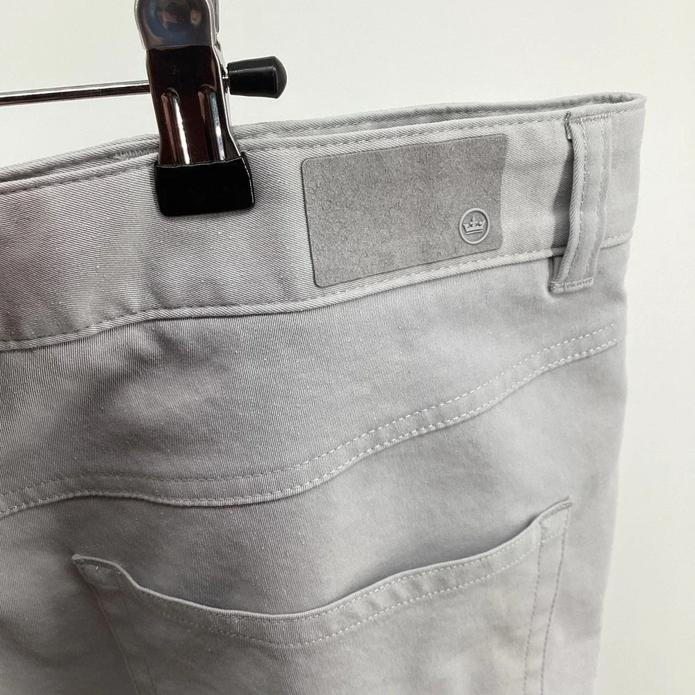 Peter Millar Pants Mens 42x29 EB66 Performance Beige Tan Golf Casual Five Pocket